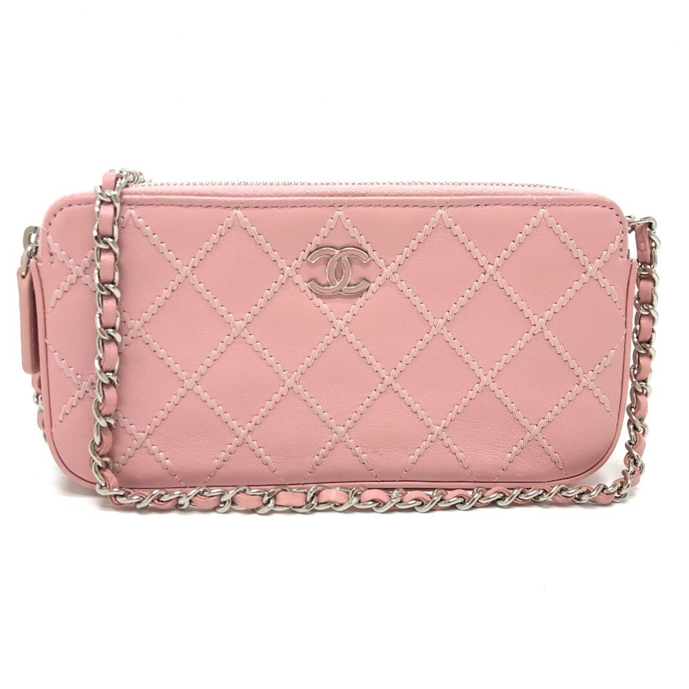CHANEL Pink Shoulder Bag